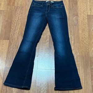 Calvin Klein Jeans Dark Blue Flared Women's Jeans Size 4